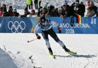 力走する土屋　五輪