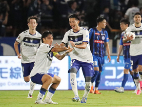 同点ゴールの中谷　Ｊリーグ