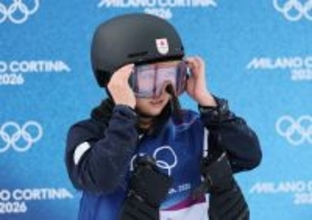 １回目を終えた岩渕　五輪