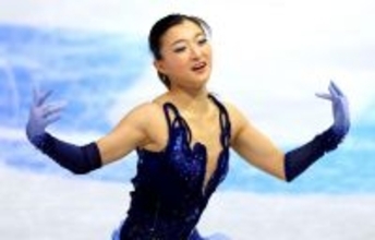 坂本花織がＳＰ首位　フィギュア