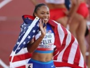 ４０歳アリソン・フェリックスが現役復帰へ＝女子短距離、２８年五輪目指す―陸上