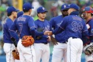 新人桜井、３回持たず＝プロ野球・中日