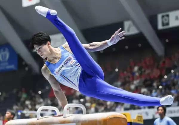 橋本のあん馬　全日本体操