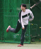 「大瀬良「すごく順調」＝プロ野球・広島」の画像1