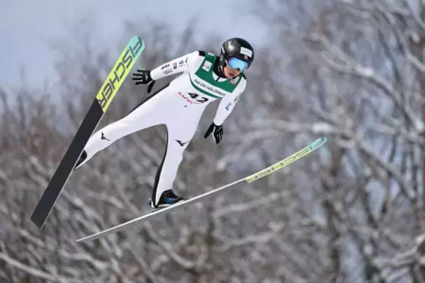 小林朔の飛躍　Ｗ杯ジャンプ男子