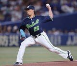 「安定感欠いた山野＝プロ野球・ヤクルト」の画像1