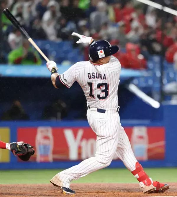 「オスナのソロ　プロ野球」の画像