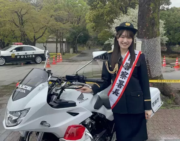 仲俣由菜さんが一日署長