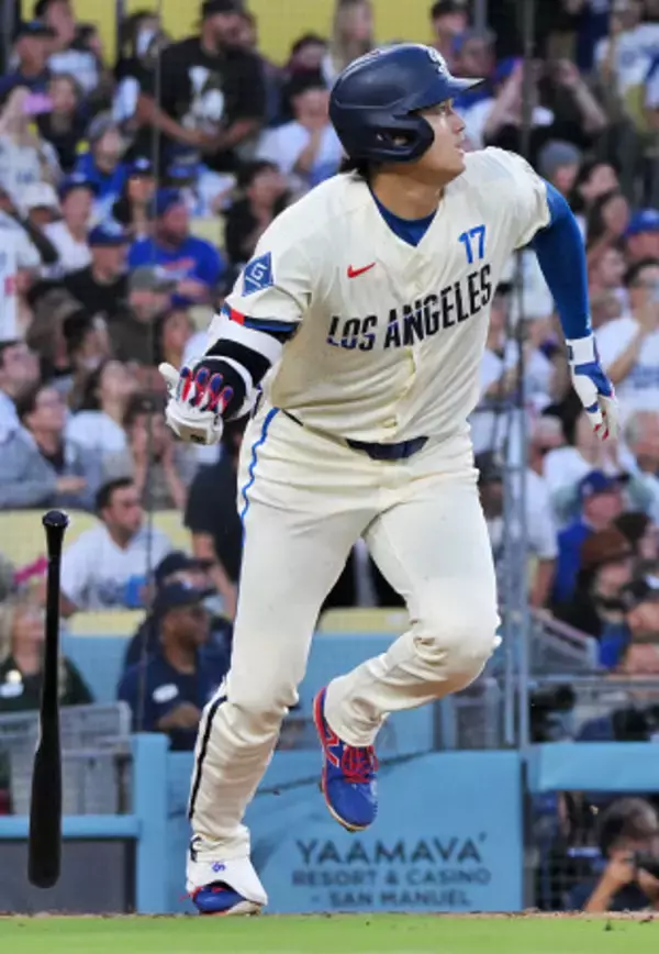 大谷、１１号２ラン　大リーグ