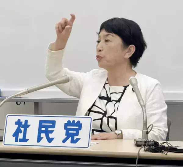 社民・福島氏、発言封じを謝罪