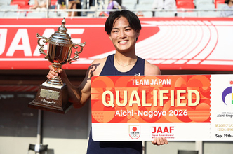 アジア大会代表に決まった宮尾