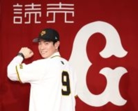 笑顔の松本剛　プロ野球