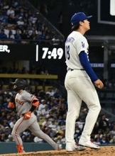 ドジャースの山本、初の３被弾＝米大リーグ