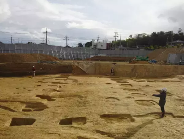 長岡京跡で最長の建物か