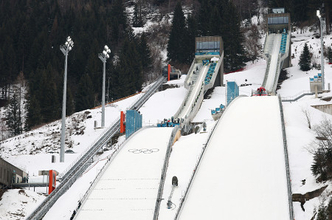 ノルディックスキージャンプ会場　五輪
