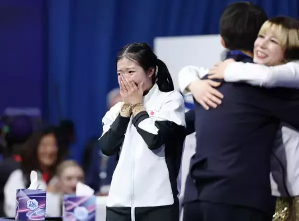 感極まる中井　五輪