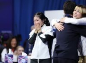 感極まる中井　五輪