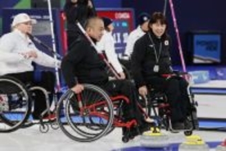 ミラノ・コルティナ・パラ開幕へ＝車いすカーリング、初勝利〔パラリンピック〕