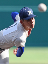 履正社先発の木村　高校野球