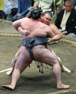 朝乃山充実「自分の形」＝大相撲秋場所