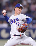 「中日先発の柳　プロ野球」の画像1