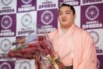 「幸せな相撲人生」＝遠藤の一問一答―大相撲