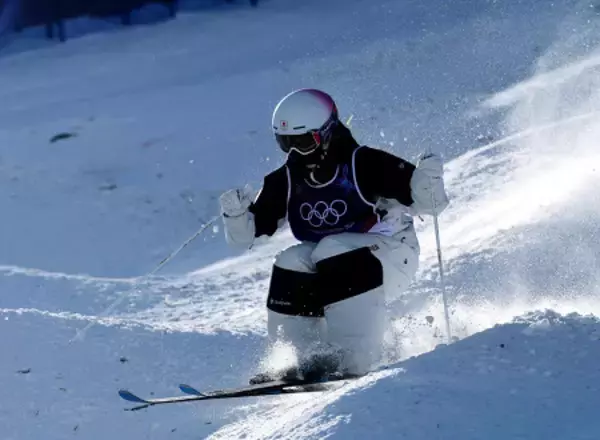 決勝１回目の柳本　五輪
