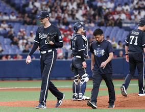 降板するジェリー　プロ野球
