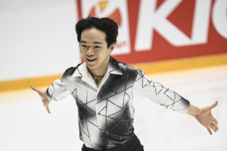 鍵山はＳＰ３位＝女子の千葉は２位―フィギュアＧＰ