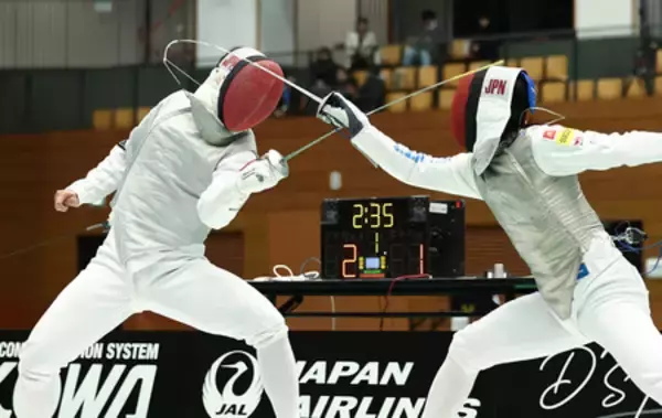 松山、愛妻の前でＶ＝全日本フェンシング