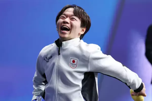 笑顔の鍵山　五輪