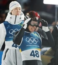 悔しそうな二階堂　五輪