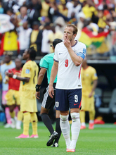 浮かない表情のケーン　Ｗ杯サッカー