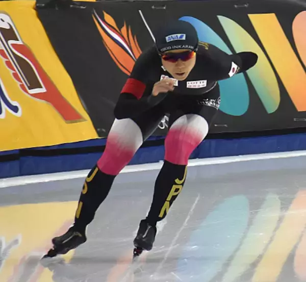 高木の滑り　Ｗ杯スケート