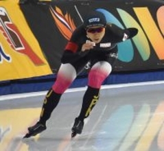 高木の滑り　Ｗ杯スケート