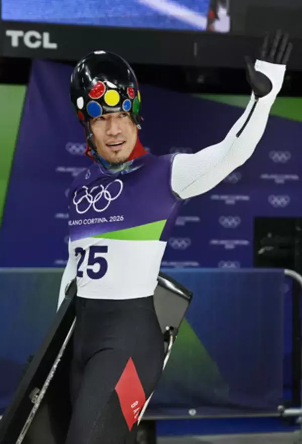 高橋、晴れやかなラストレース＝２０年超の競技生活に幕―スケルトン〔ミラノ・コルティナ五輪〕