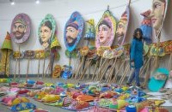 新年パレードへ準備着々