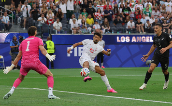 レザイアンの同点ゴール　Ｗ杯サッカー