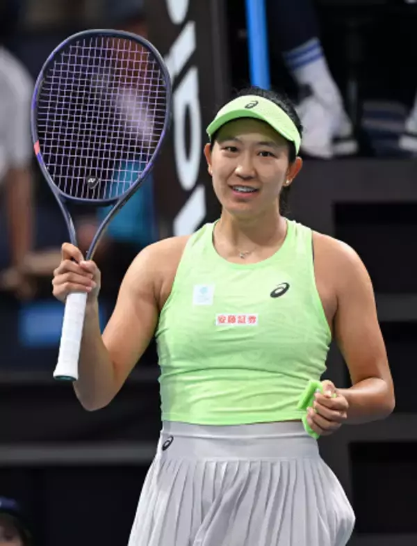 勝利した内島　全豪テニス