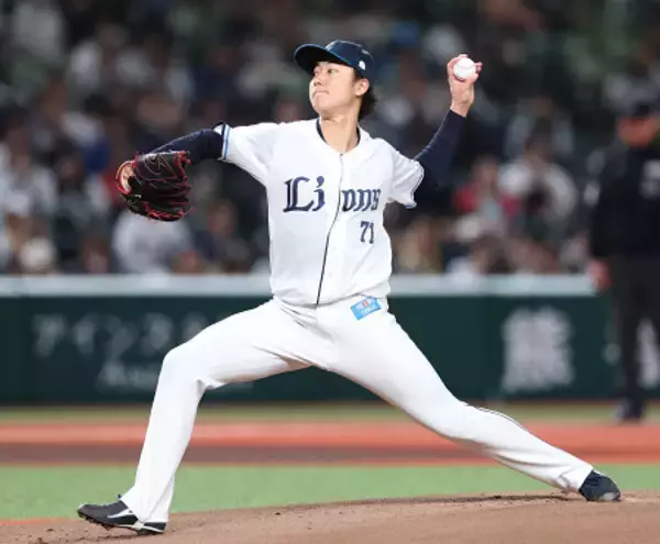 力投する菅井　プロ野球