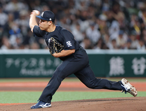 力投する平良　プロ野球