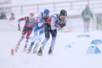 力走する渡部暁　五輪