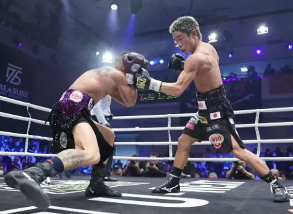 「谷口将隆、２階級制覇ならず」の画像