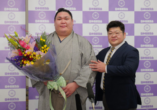矢後「やり切れた」　大相撲