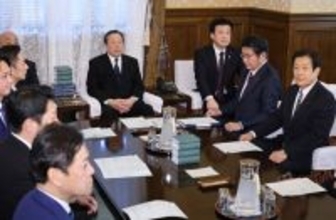 通常国会２３日召集