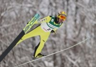 葛西の飛躍　Ｗ杯ジャンプ男子