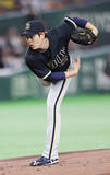 「オリックスの九里、無念の降板＝プロ野球」の画像1