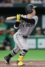 浦田の同点打　プロ野球