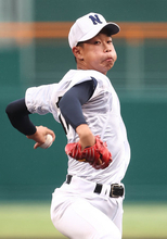 佐野日大先発の沖崎　高校野球