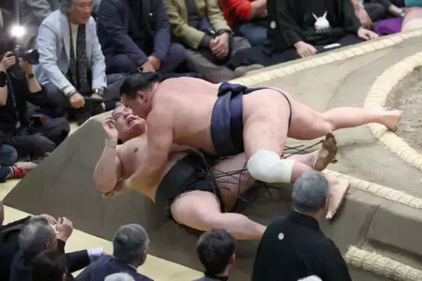 豊昇龍、流れ良く＝大相撲初場所